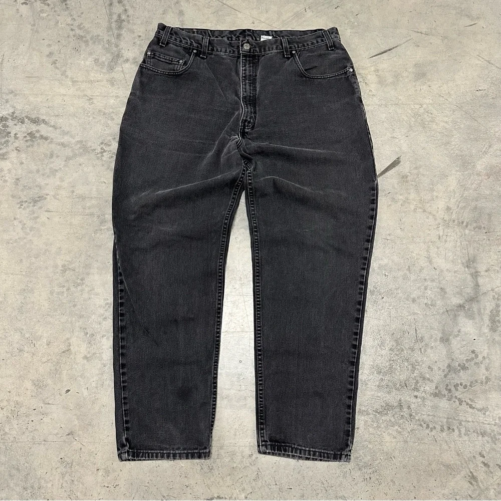 Vintage Levis 540 Jeans Mens 40x32 Medium Wash faded black Brown Tab Made In USA